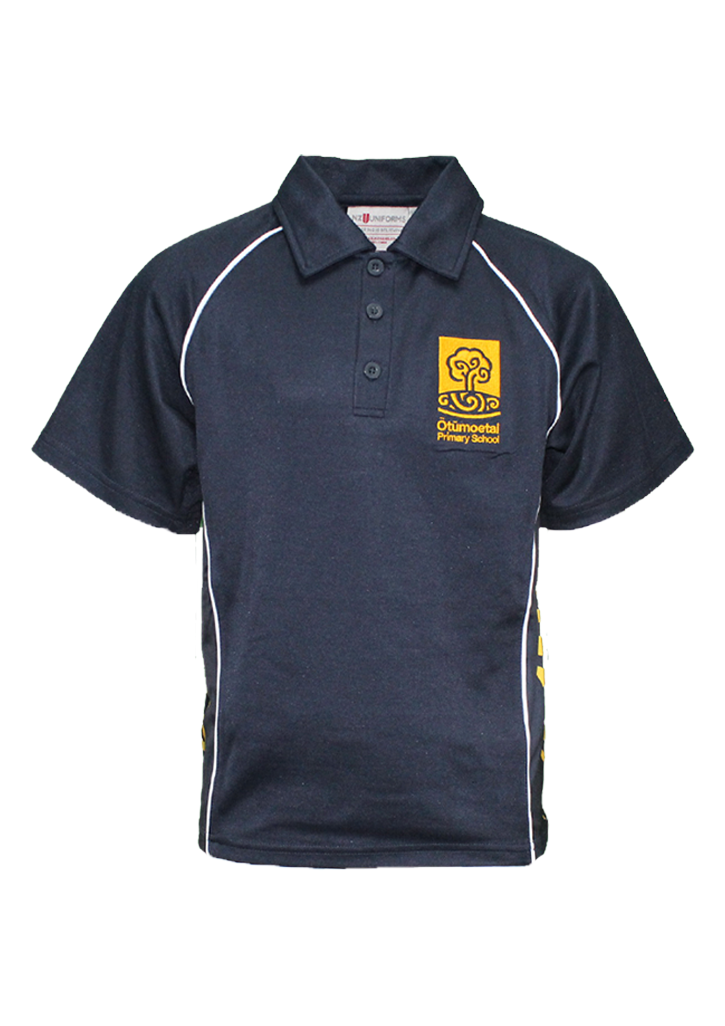 Otumoetai Primary School SS Polo Navy/Gold